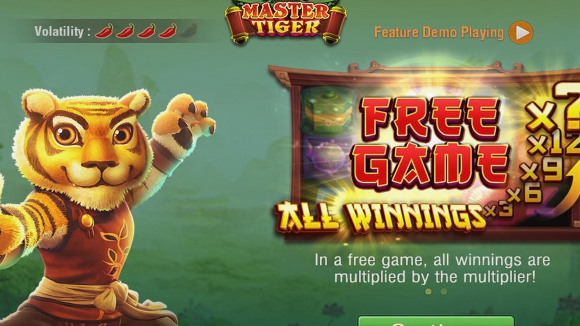 Master Tiger · Tangkapan Layar Aplikasi NAGA2000